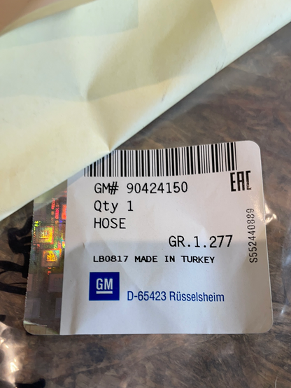 Original GM Opel Astra G Zafira A 2,0L Schlauch Ausgleichsbehälter Neu