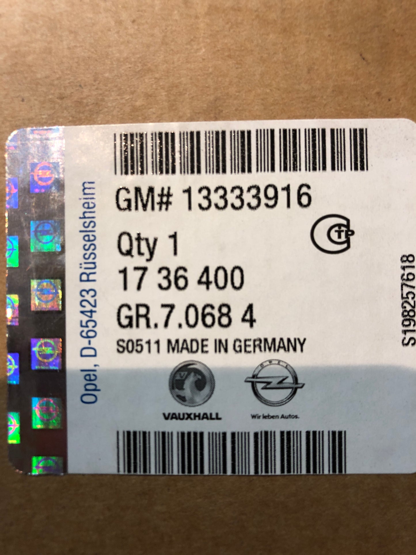 Original Opel Meriva B Kabelsatz Anhängerkupplung Neu