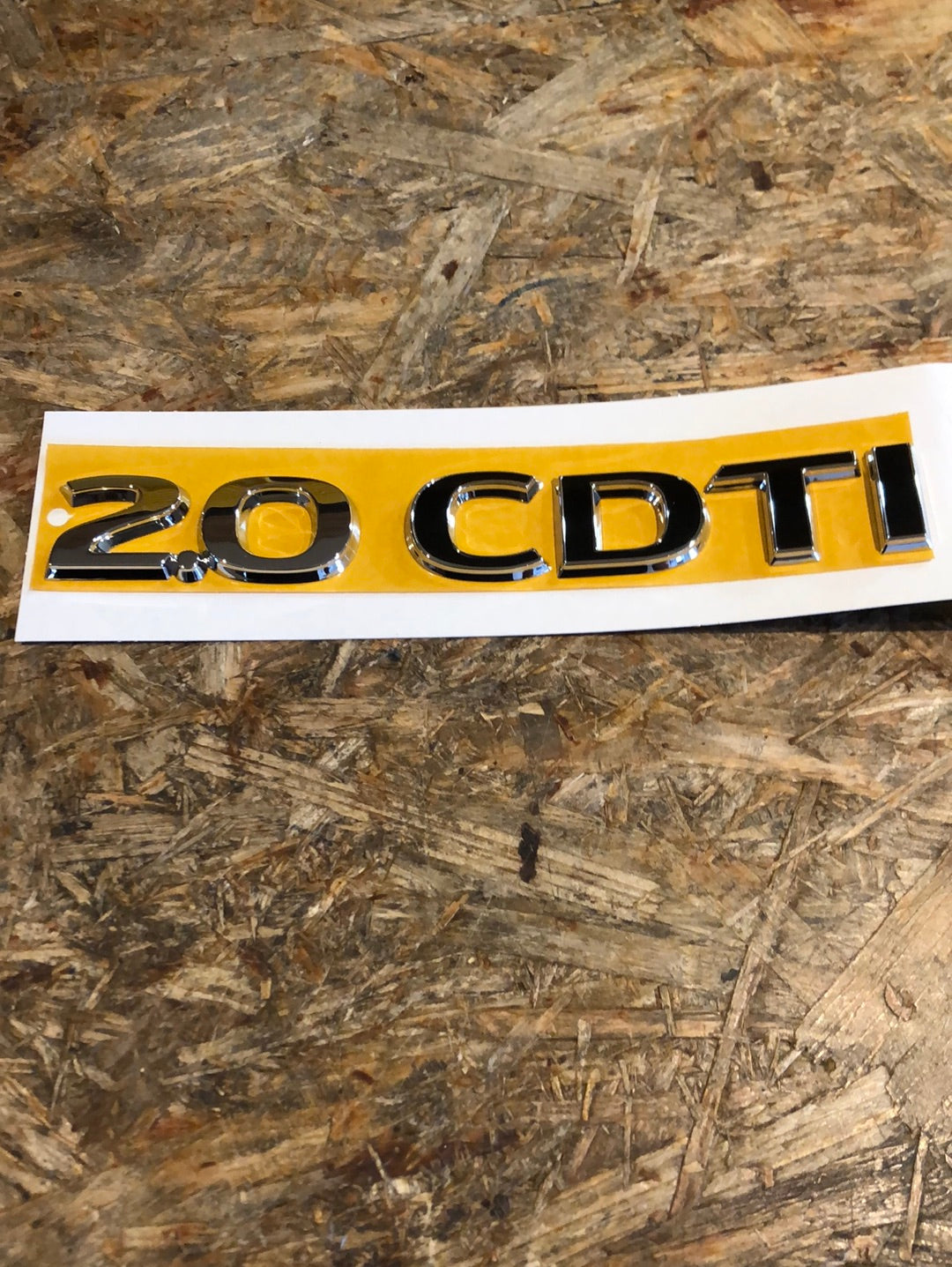 Original GM Opel Combo D Emblem Schriftzug „2.0 CDTi“ Neu