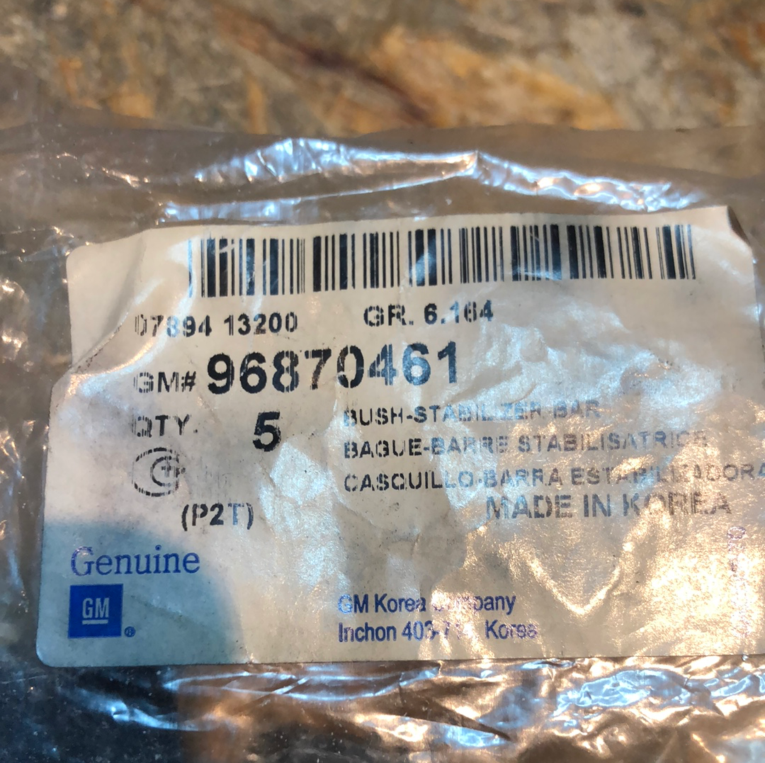 Original GM Chevrolet Aveo Stabilisator Lagerung vorne Neu