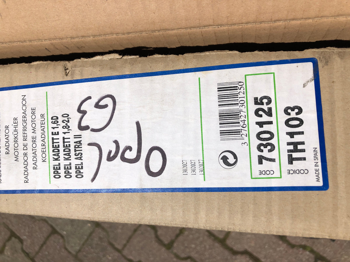 Original Valeo Opel Kadett E Astra 2 Kühler Neu