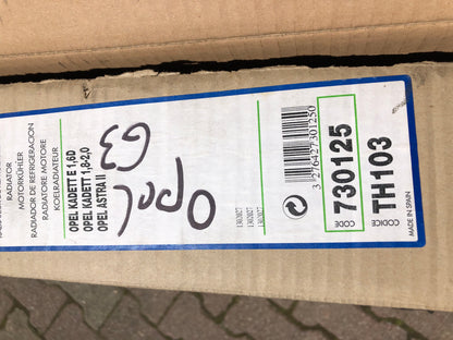 Original Valeo Opel Kadett E Astra 2 Kühler Neu