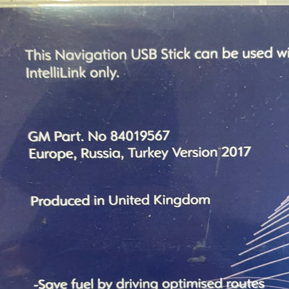 Original GM Opel Chevrolet Vauxhall Navigations CD Neu