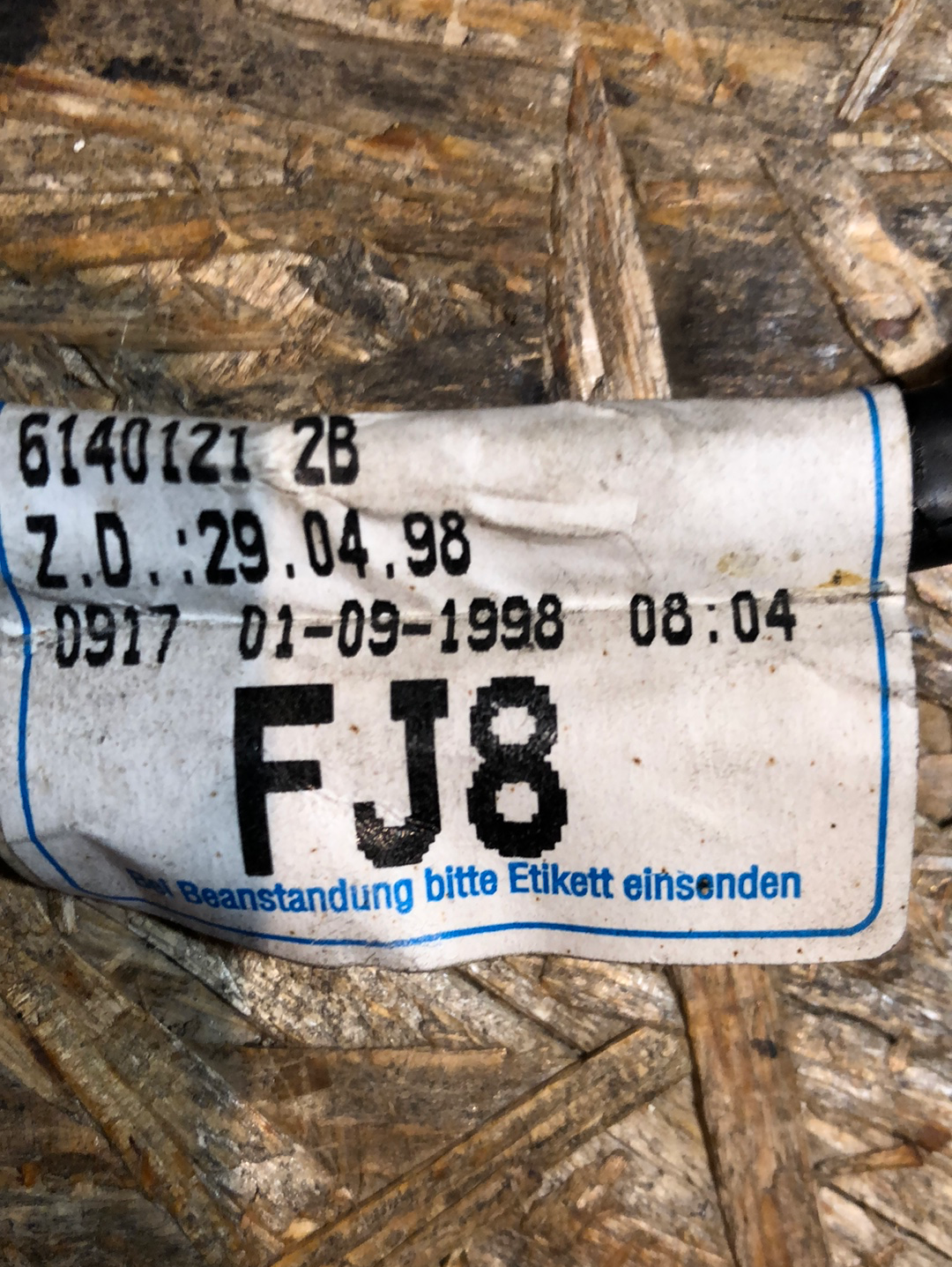 Original GM Opel Astra G Kabelsatz Beifahrertüre Neu