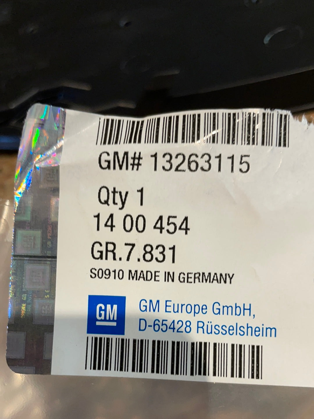 Original GM Opel Zafira B Lüftungsgitter vorne links Neu