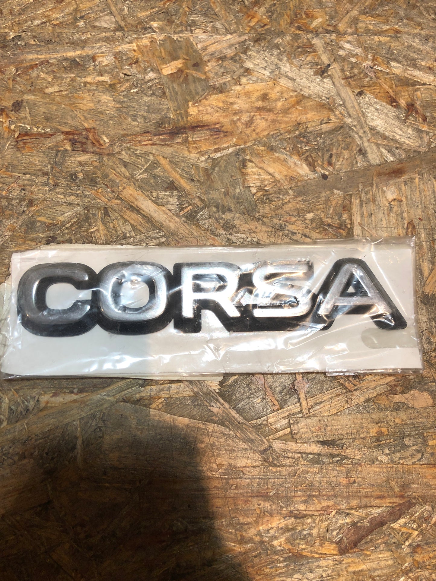 Original GM Opel Corsa B Heckemblem Neu