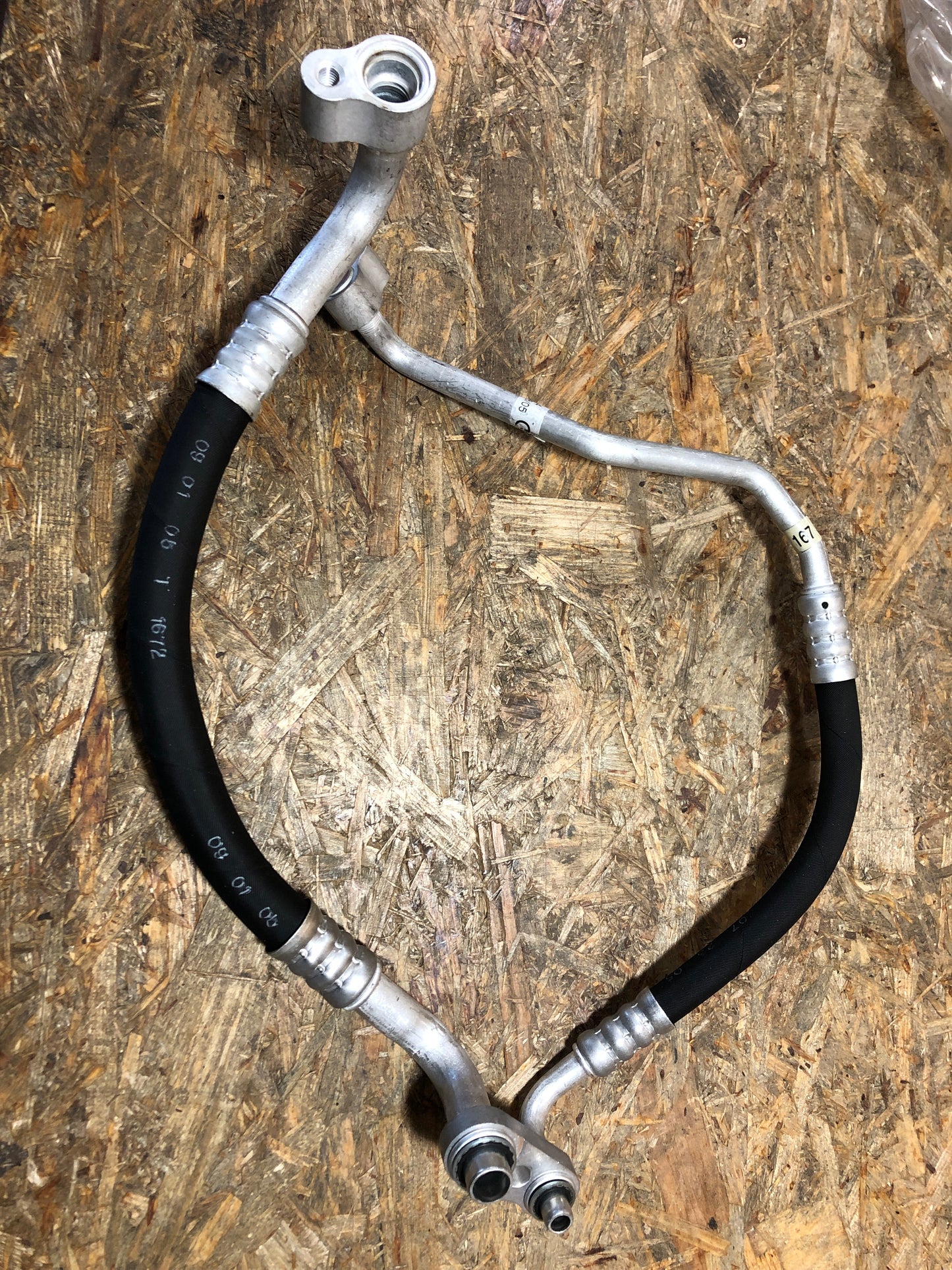 Original GM Opel Astra H Schlauch Klimakondensator Neu