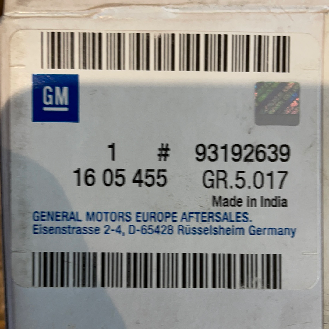 Original GM Opel Astra F Combo Corsa A/B Tigra Vectra A Bremsbackensatz Vorne Neu