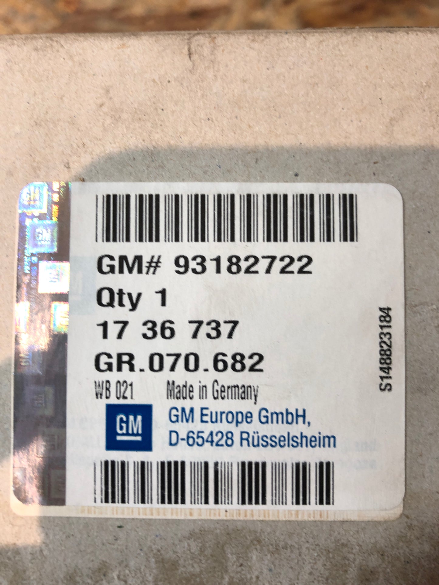 Original Opel Vectra C Faltenbalg Anhängerzugvorrichtung Neu