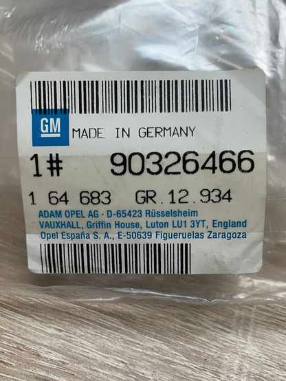 Original GM Opel Vectra A Kappe vorne rechts schwarz Steinschlagschutz Neu