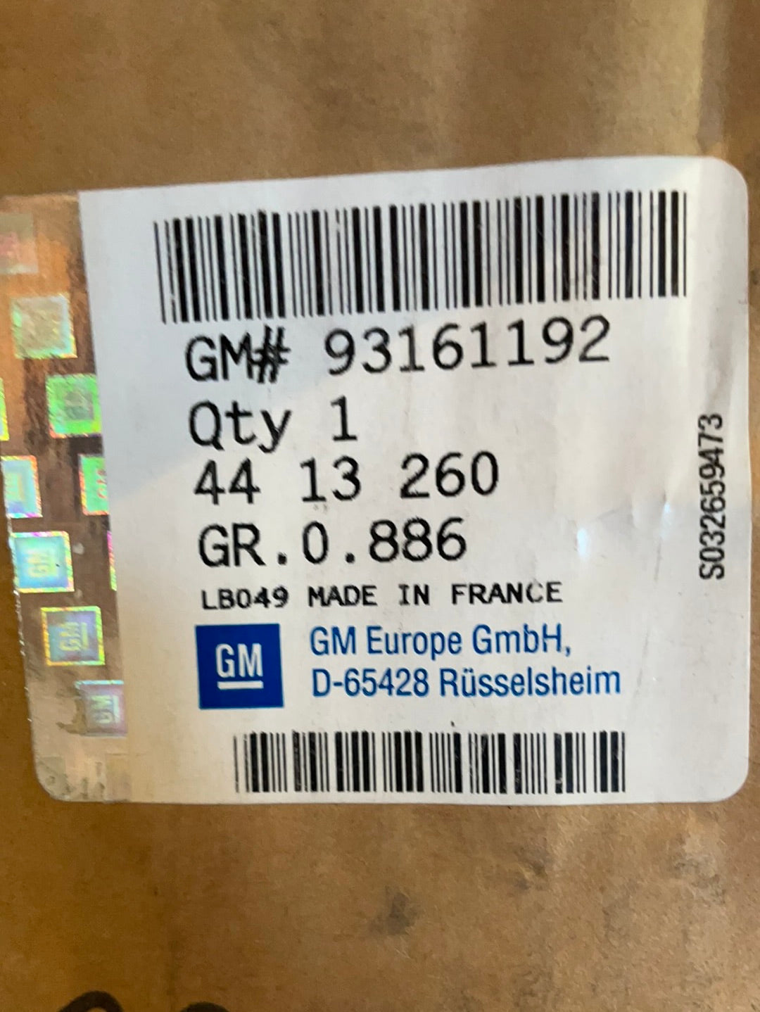 Original GM Opel Vivaro A 2,5 DTI Kupplungssatz Neu