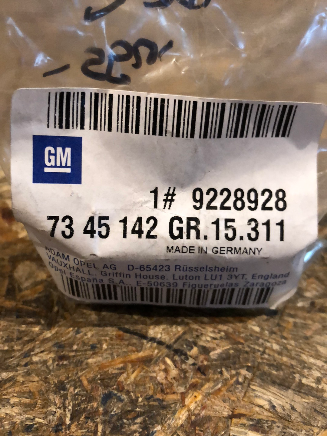 Original GM Opel Corsa C Befestigungszapfen Neu