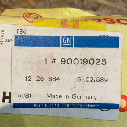 Original GM Opel Ascona C Blinkerglas vorne links Neu