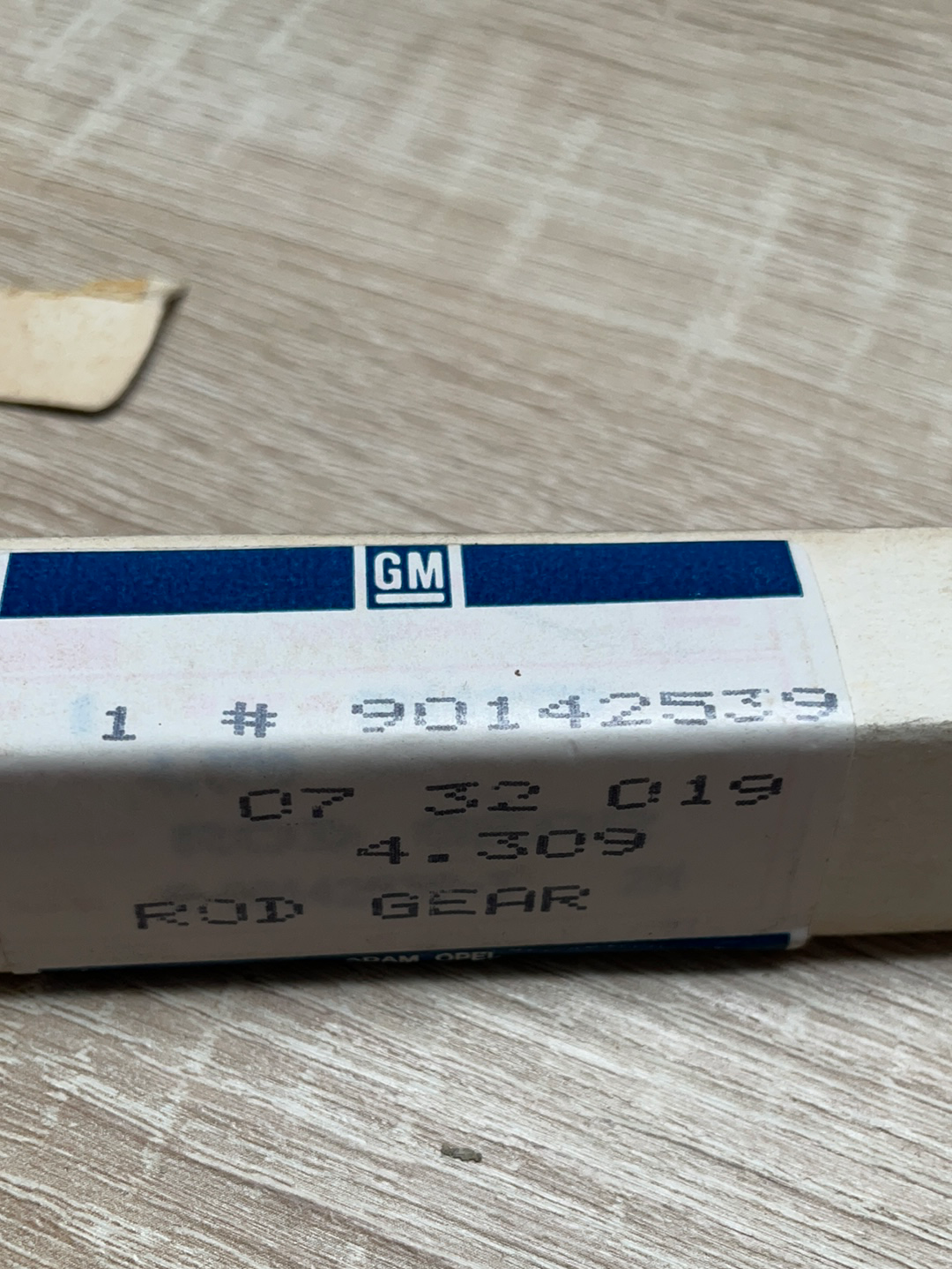 Original GM Opel Vectra A Schaltstange 1. und 2. Gang Neu