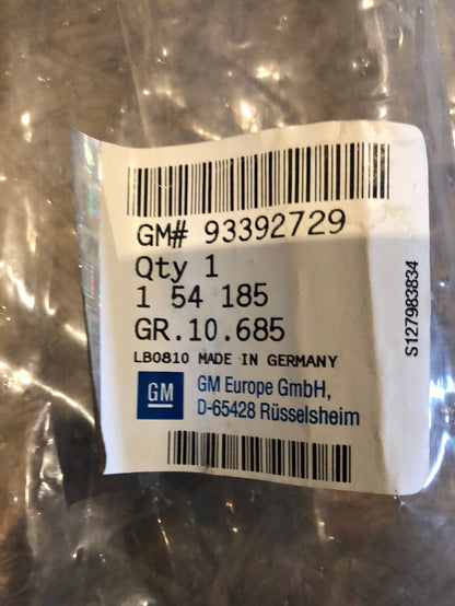 Original GM Opel Meriva A Fensterdichtung Leiste Vordertür Neu