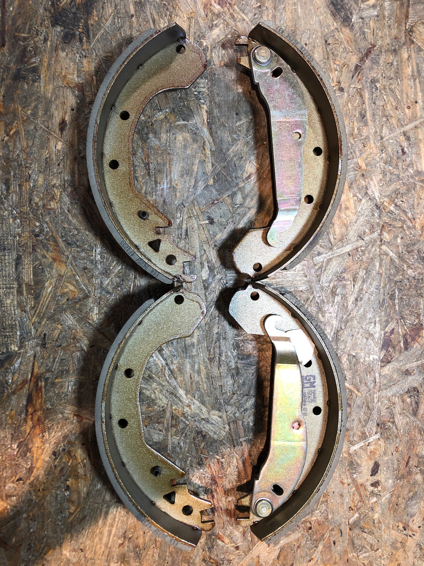 Original GM Opel Rekord Manta Bremsbelagsatz Neu