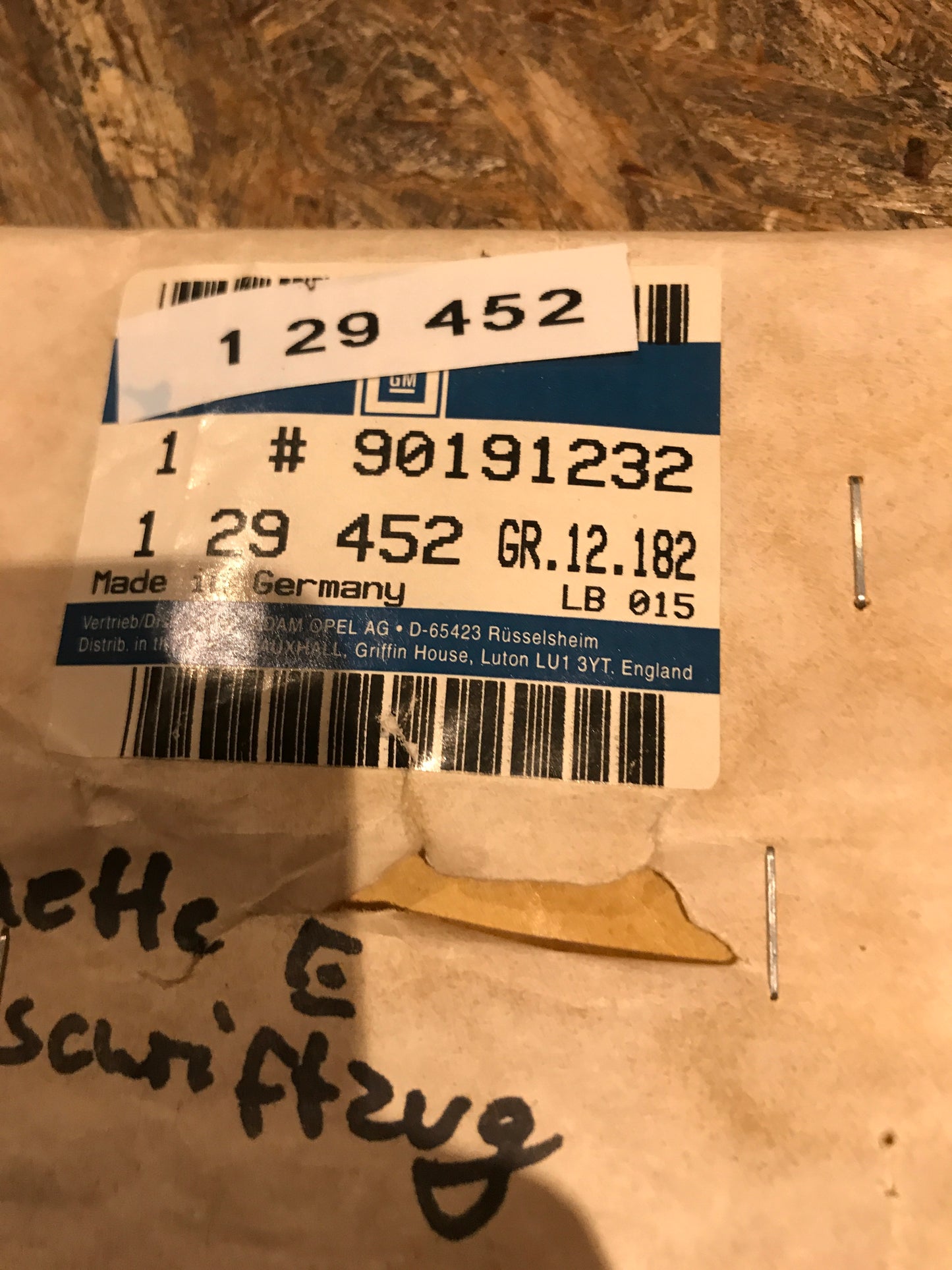 Original Kadett E D Schriftzug NEU