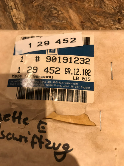 Original Kadett E D Schriftzug NEU