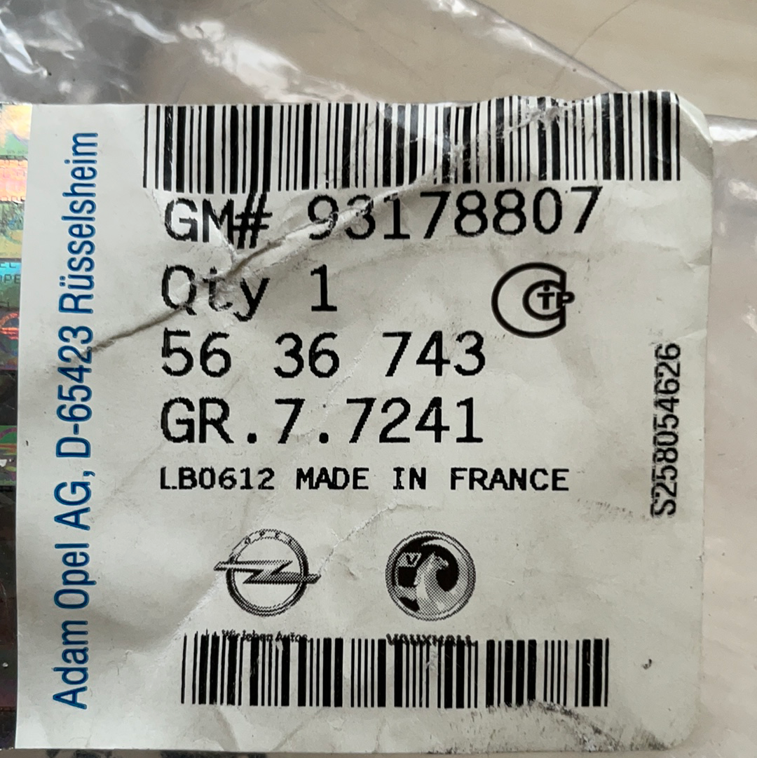 Original GM Opel Astra H Zafira B Insignia Astra J 1,9 DT 2,0 DT Spannrolle Neu