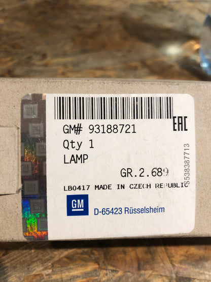 Original GM Opel Vivaro Innenraumleuchte Neu