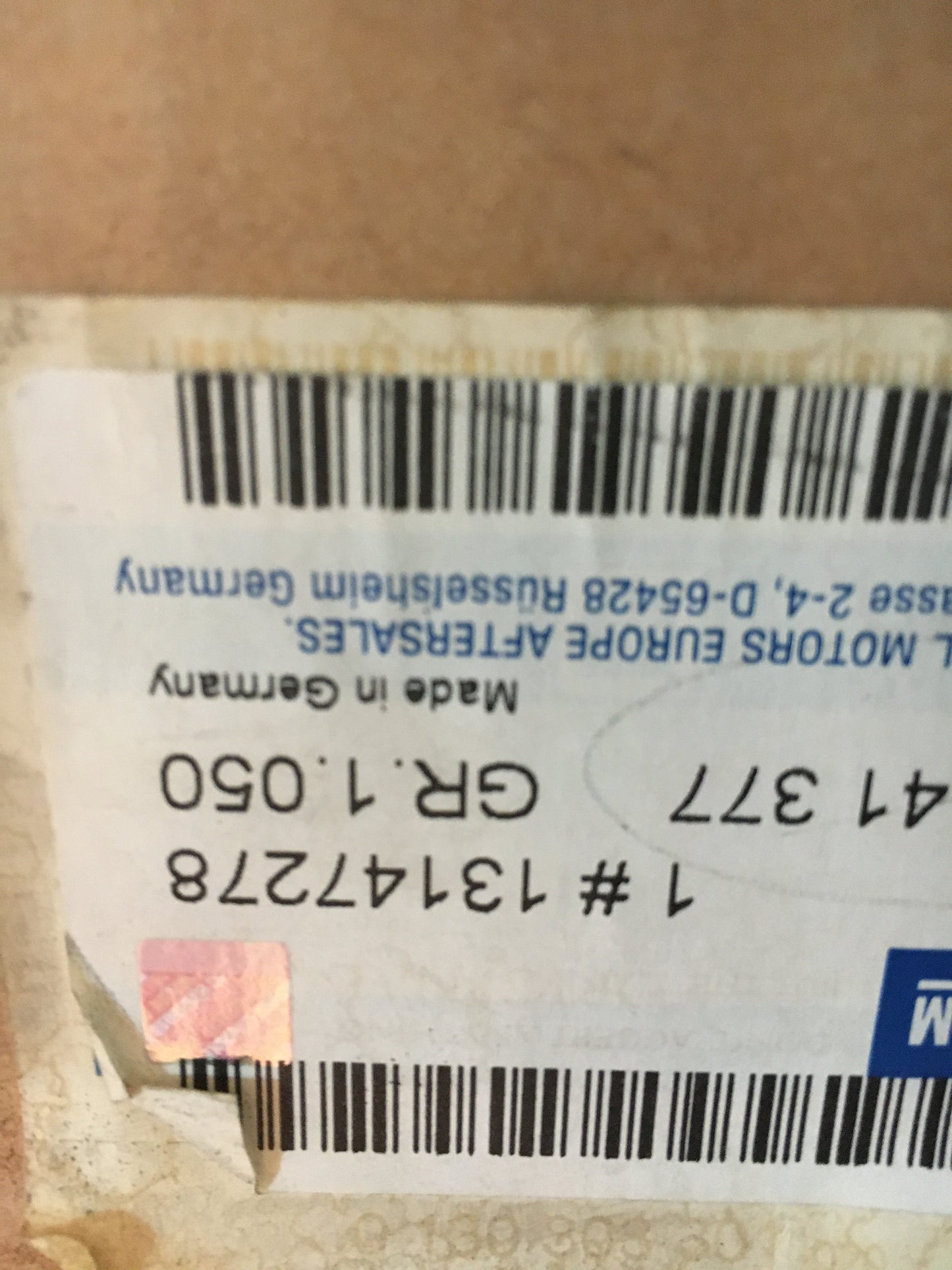 Original Zafira B Motorkühlung 1,9 CDTI NEU