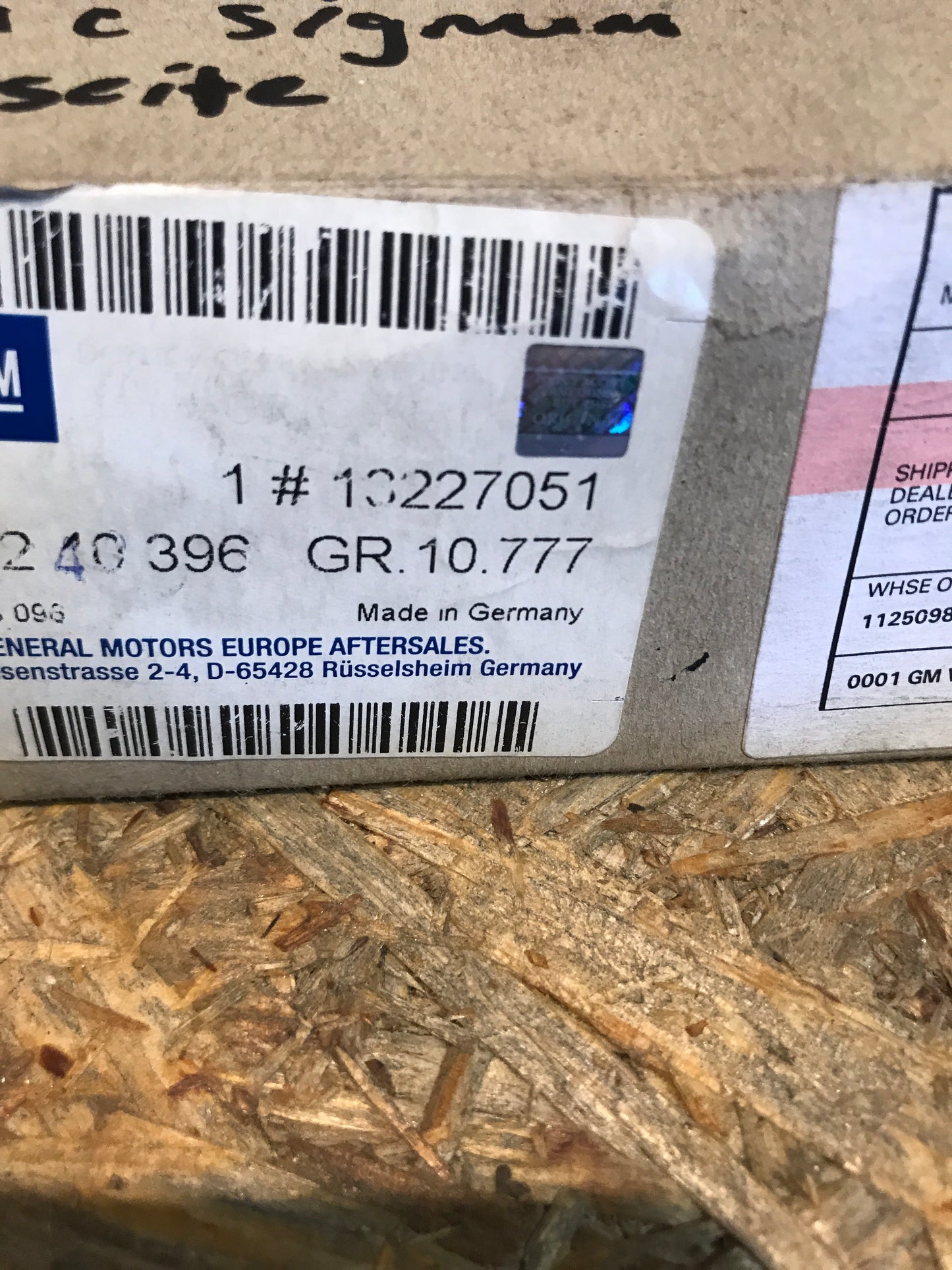 Original Fensterheber schaltereinheit Vectra C Signum Fahrerseite NEU