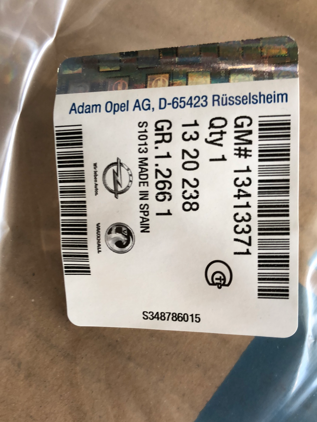 Original GM Opel Meriva B Kühlergitter Neu