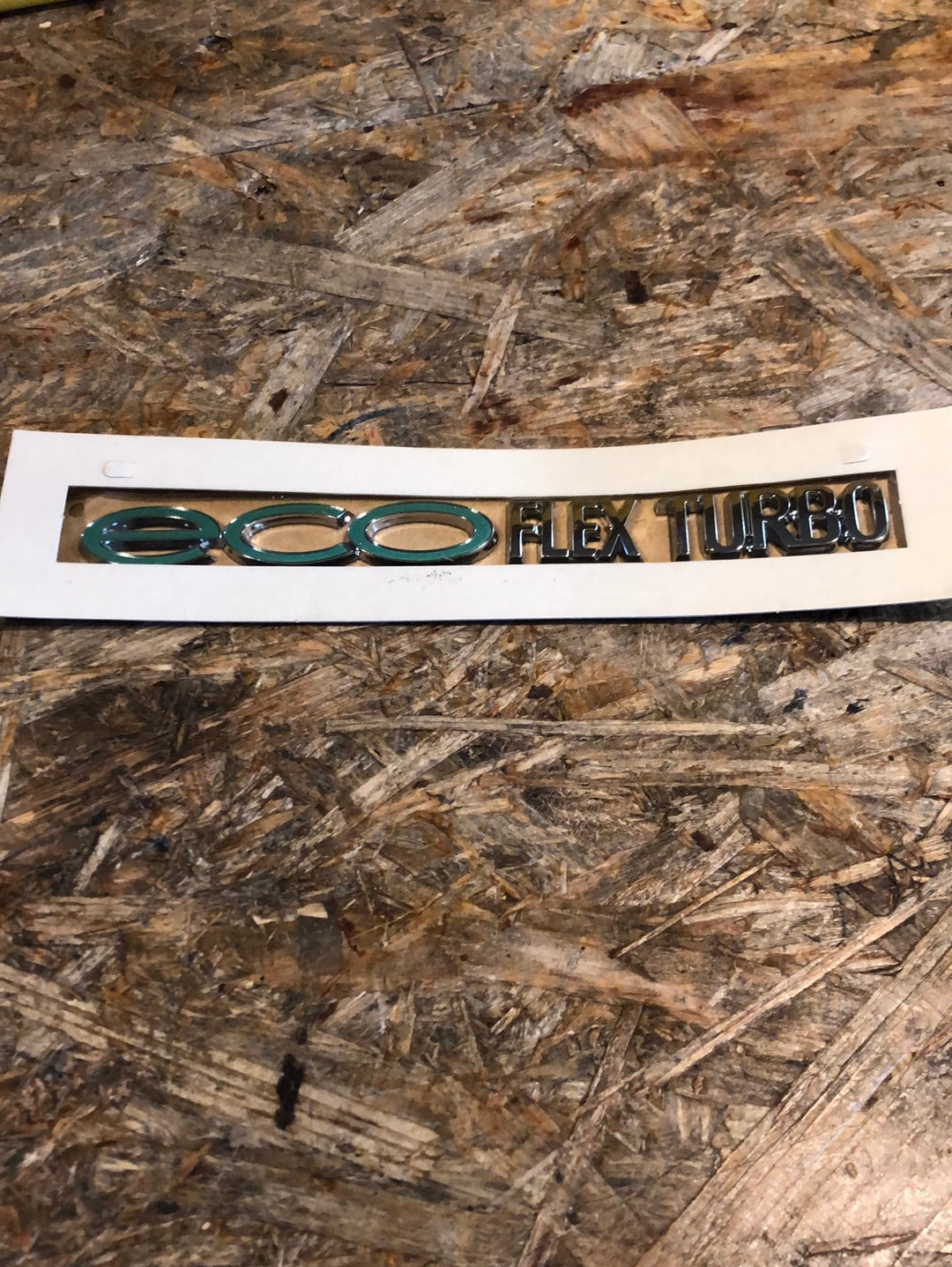 Original GM Opel Zafira B Emblem Schriftzug „ECO FLEX TURBO“ Neu