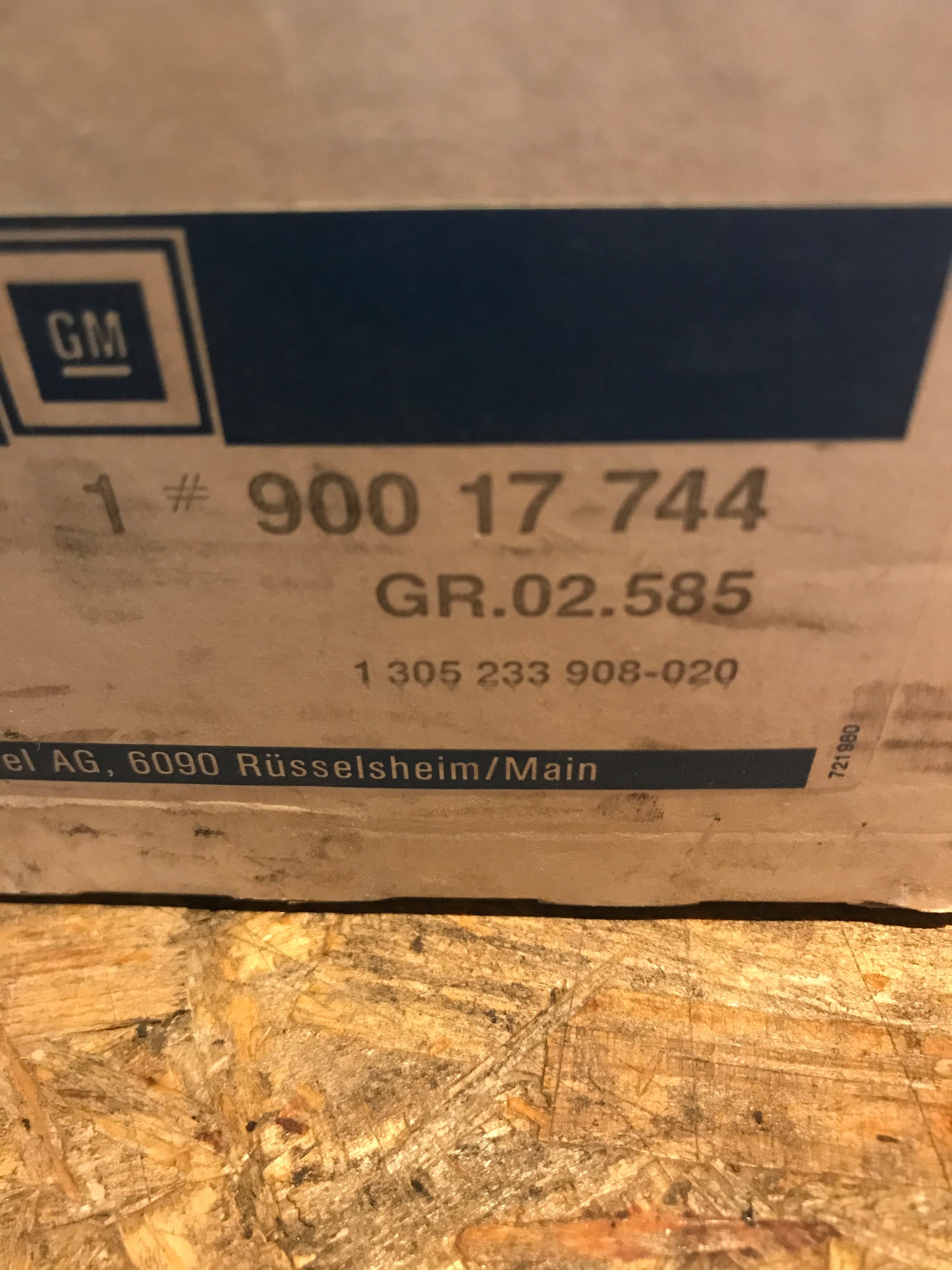 Original Rekord E Blinkleuchte Rechts NEU