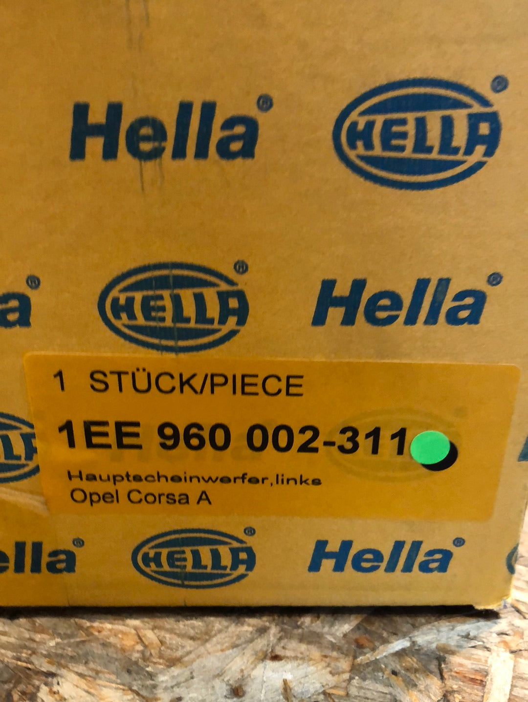 Original Hella Corsa A Hauptscheinwerfer links Neu