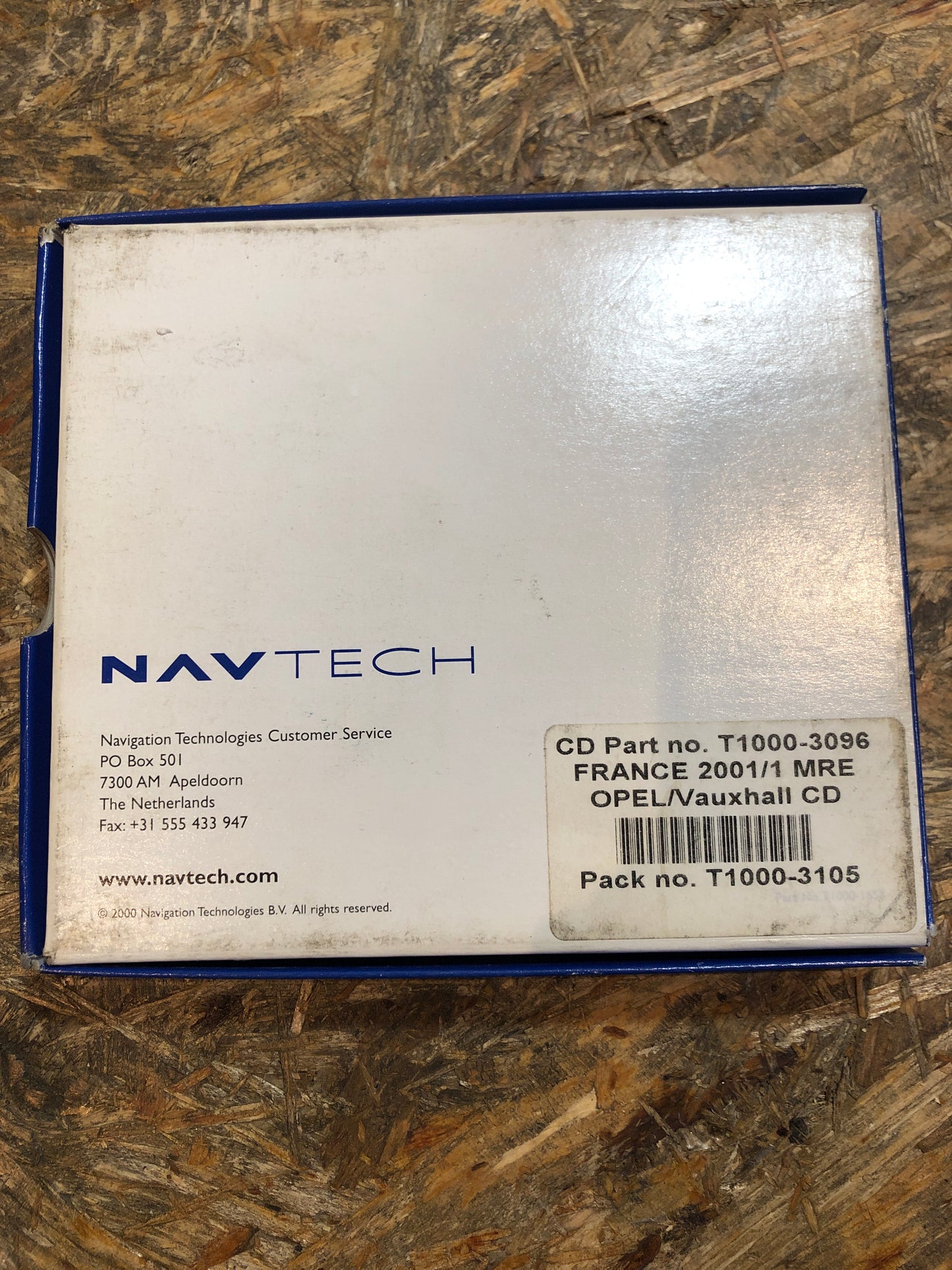Original NAVTECH Navigations CD Germany