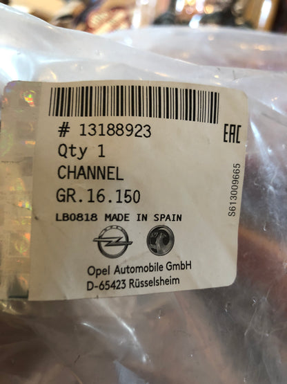 Original GM Opel Corsa D 5-Türer Fensterabdichtung vorne rechts Neu