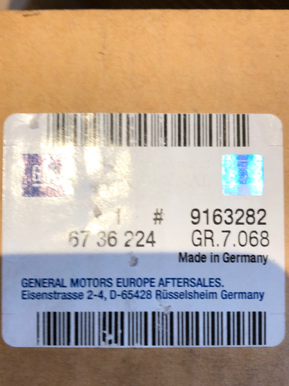 Original GM Opel Astra G Zafira A E-Satz Anhängerkupplung Neu