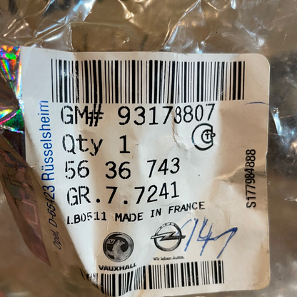 Original GM Opel Astra H Umlenkrolle Neu