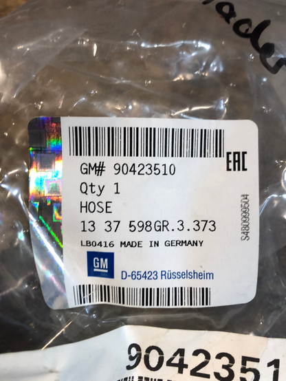 Original GM Opel Zafira A OPC 220LET Wasserschlauch Vorlauf Turbolader Neu