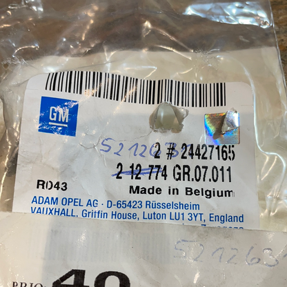 Original GM Opel Vectra B Drehzapfen Isolierungskappe Motorraum Neu