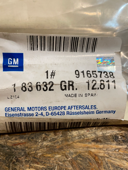 Original GM Opel Tigra A Wasserablaufschlauch Kofferraum Neu