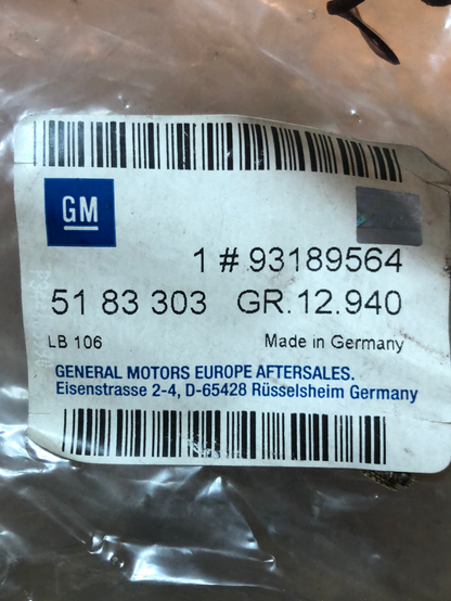 Original GM Opel Corsa D Halter Gummiabdichtung rechts Neu