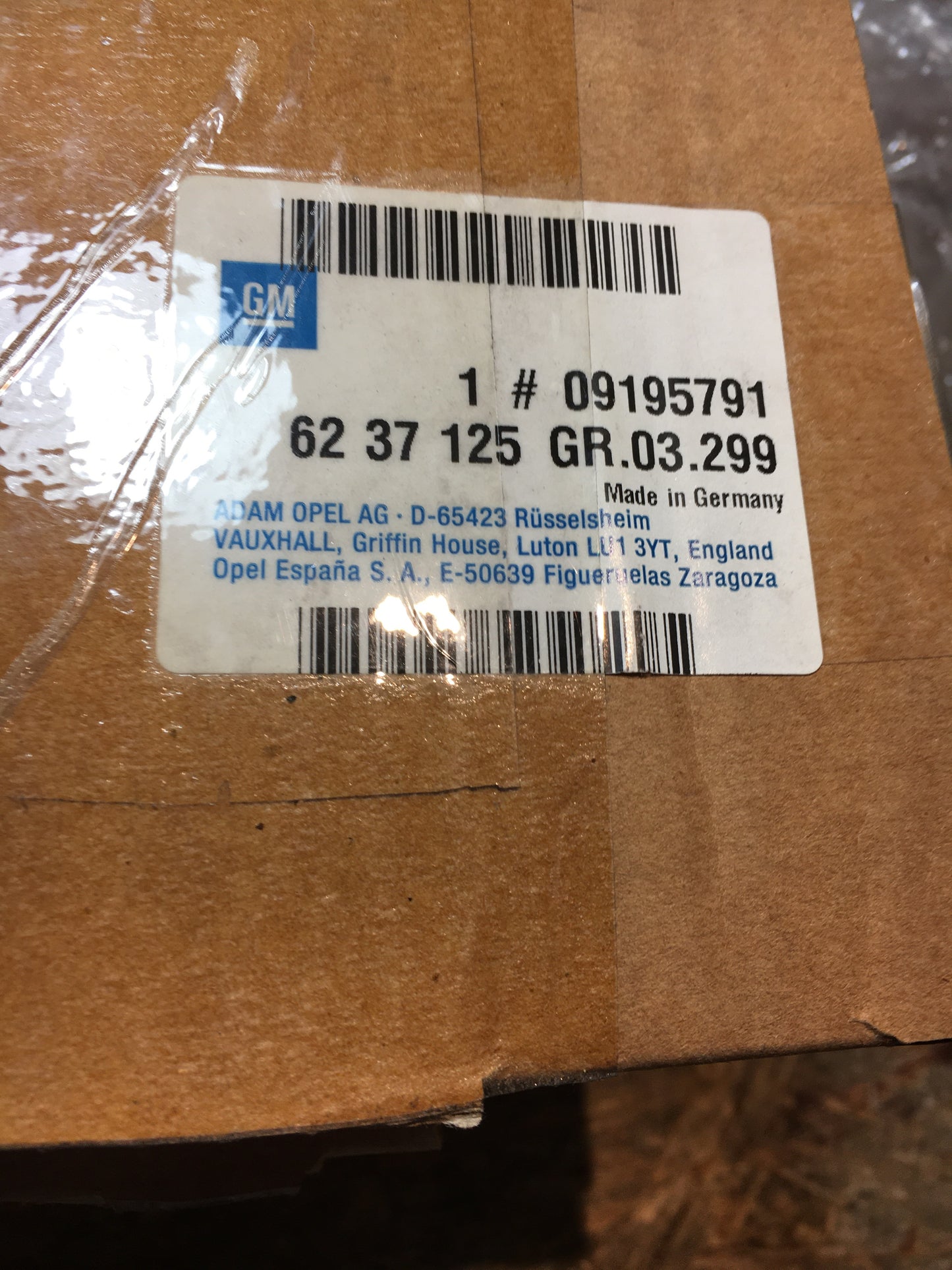 Original Zafira A Steuergerät Airbag NEU