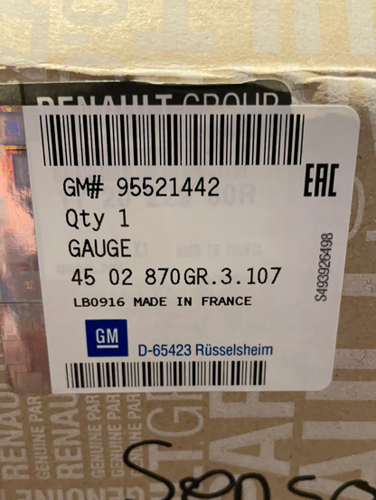 Original GM Opel Movano B Renault Master 3 Sensor Kraftstoffvorrat Neu