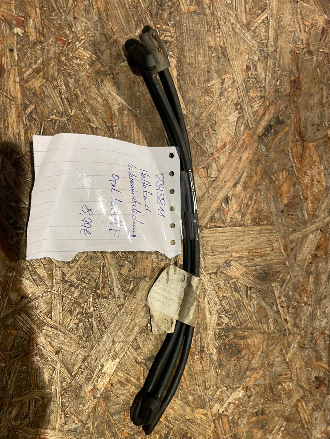 Original GM Opel Kadett E Halteband Laderaumabdeckung Neu