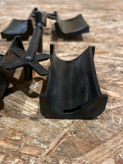 Original GM Opel Oldtimer Abdeckklappen Set Einsatzecke Plastik Neu