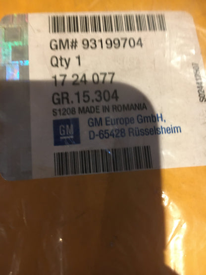 Original Astra H Fußmatten Gummimatten vorne 2- Teilig vorne NEU