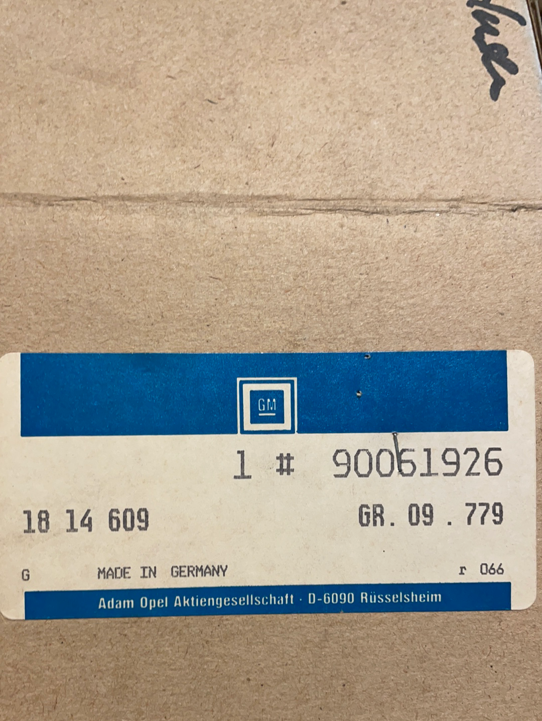 Original GM Opel Corsa A Lüftungsdüsengehäuse Neu