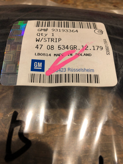 Original Opel Agila B Heckklappendichtung Neu