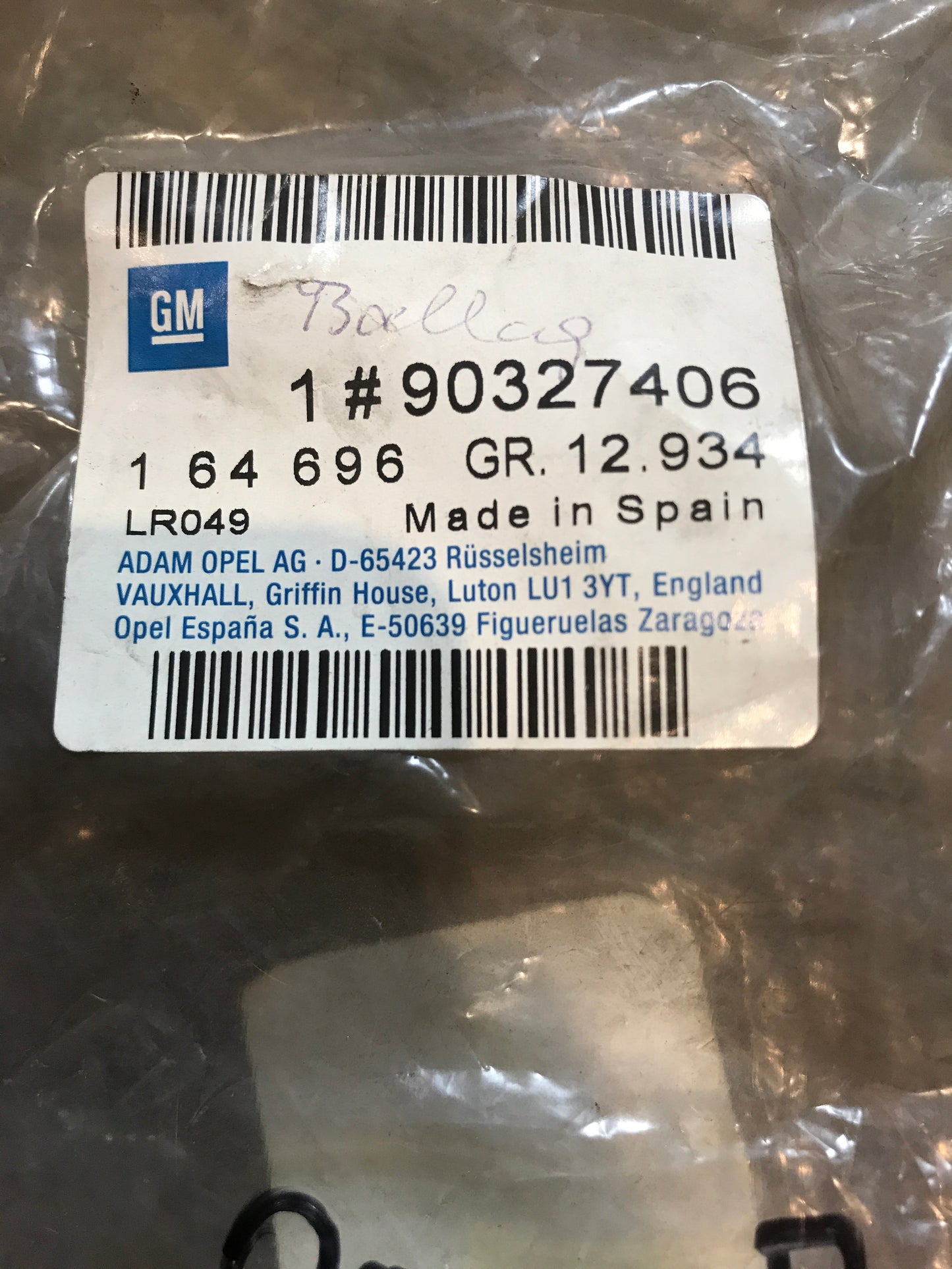 Original Opel Omega A Deckel Schweller hinten NEU