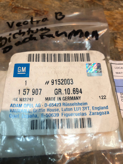 Original GM Opel Vectra B Dichtung Dachrahmen Neu
