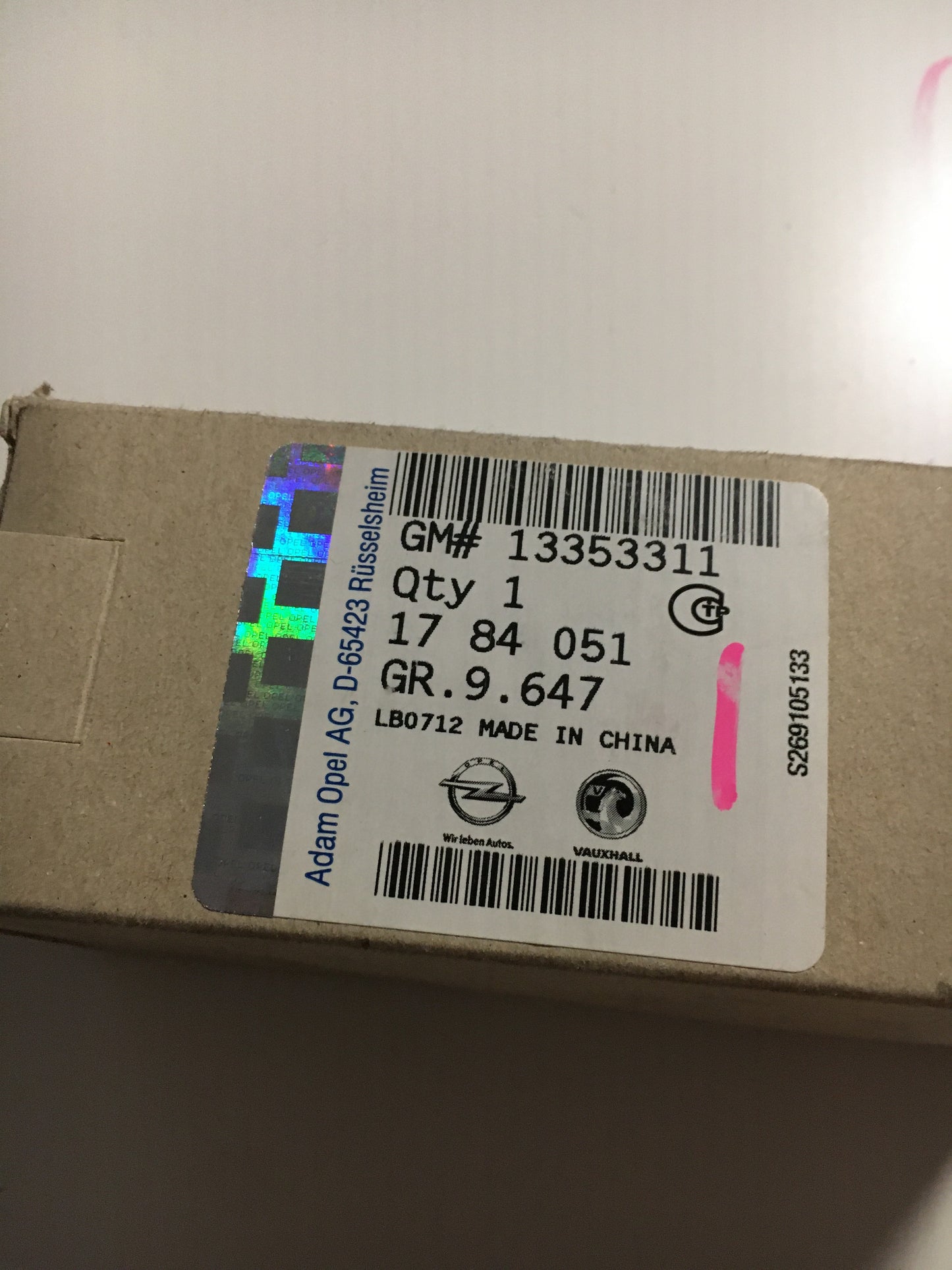 Original Astra j antennenverstärker NEU