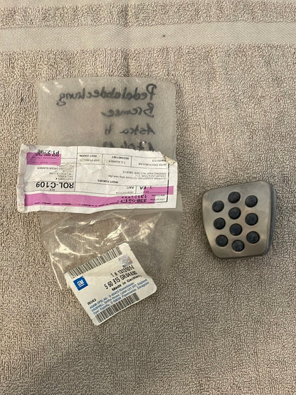Pedalabdeckung Bremse Astra H Original GM Opel Neu