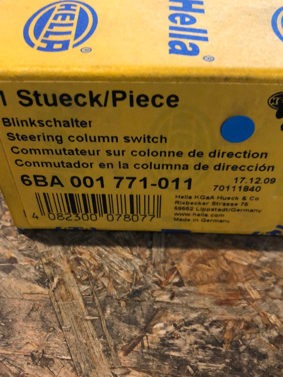 Original Hella Steinbock Jungheinrich Blinkschalter Neu